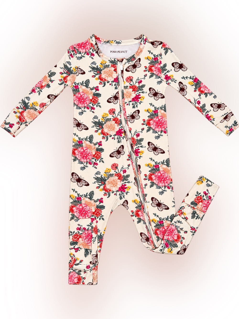 Posh Peanut Constance Convertible Footie | 12–18M | NWOT 💕